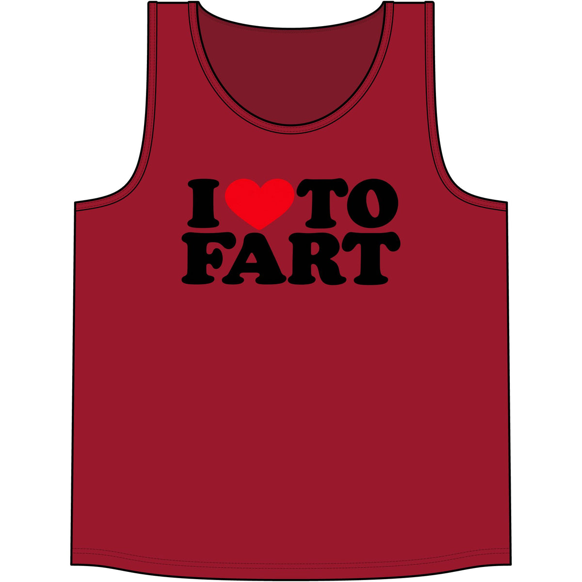 I LOVE TO FART Tank