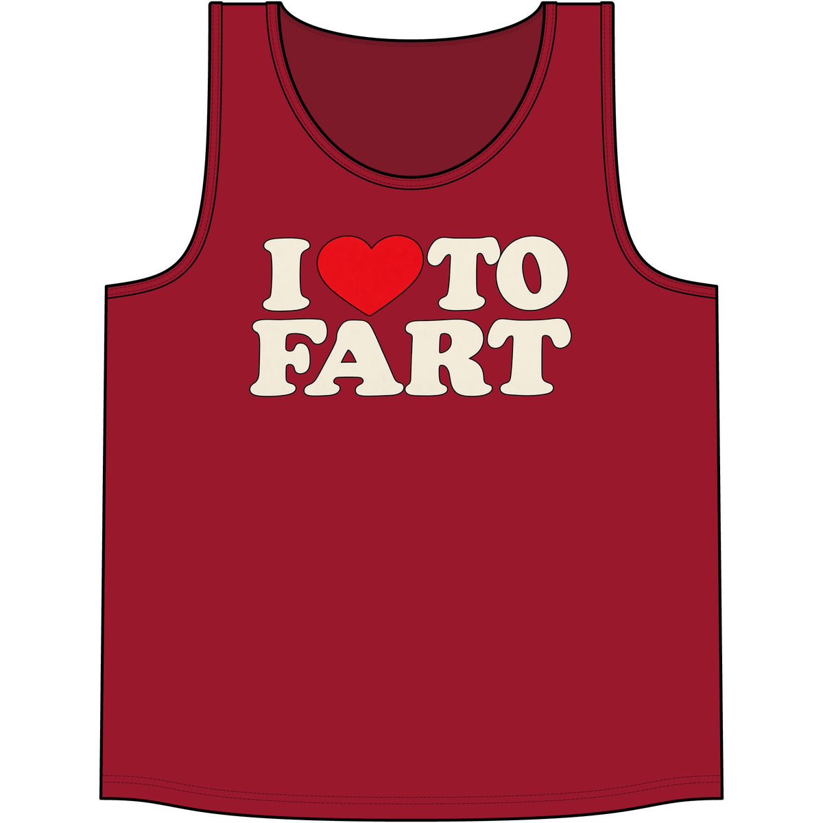 I LOVE TO FART Tank