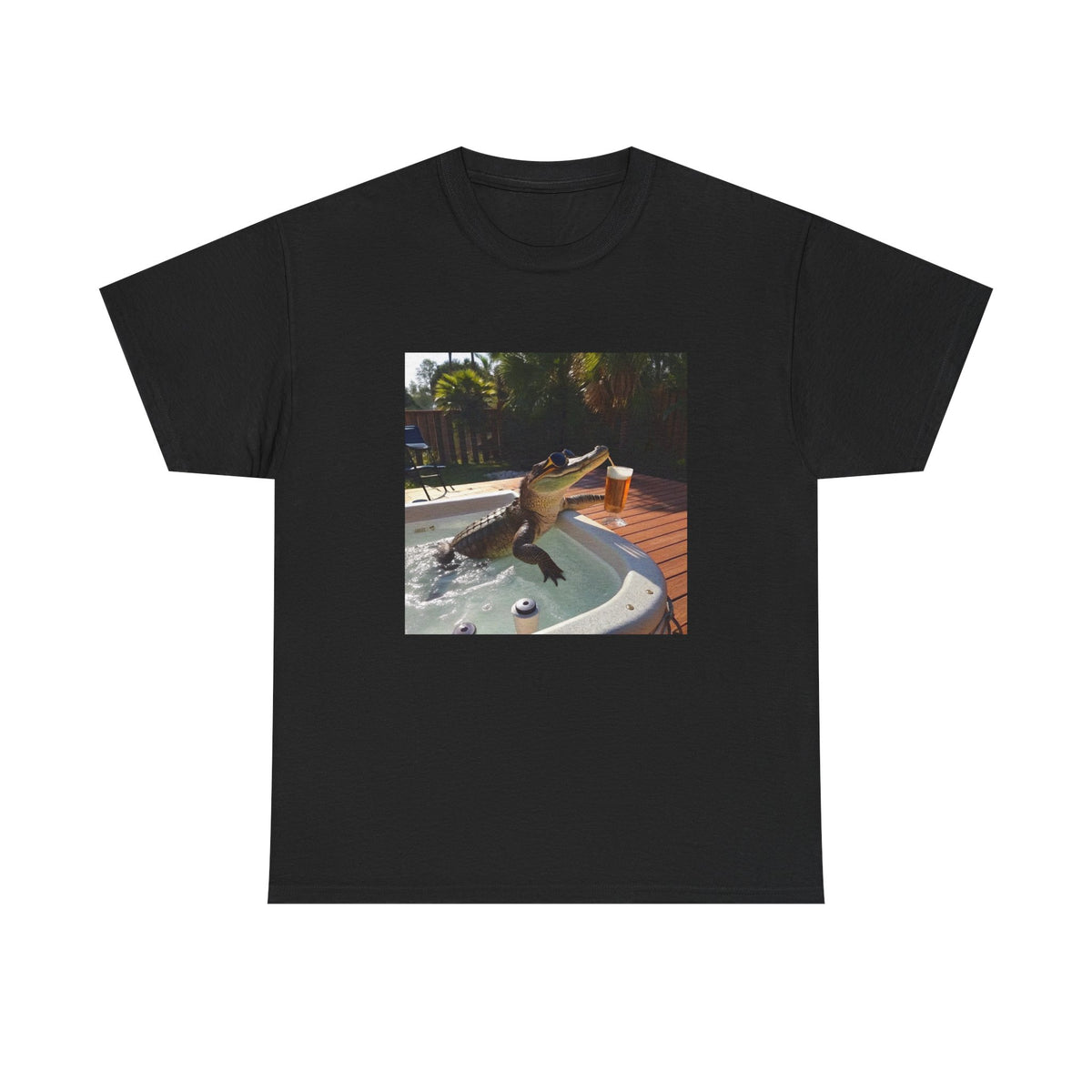 Crocodile Beer Hot Tube Tee